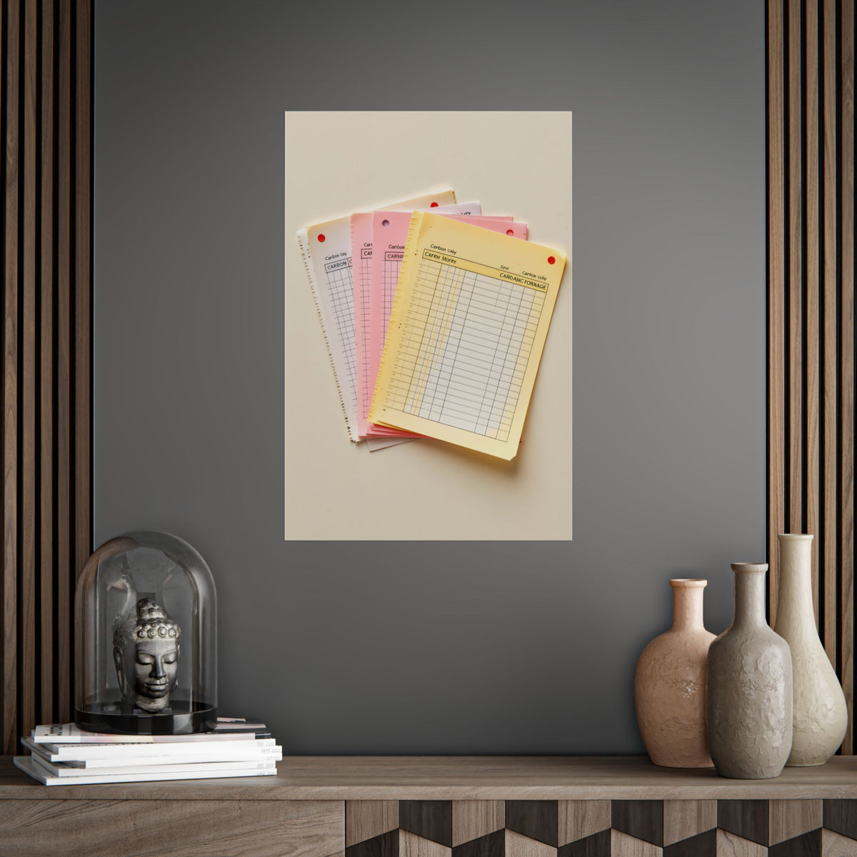 In Triplicate — Art Print